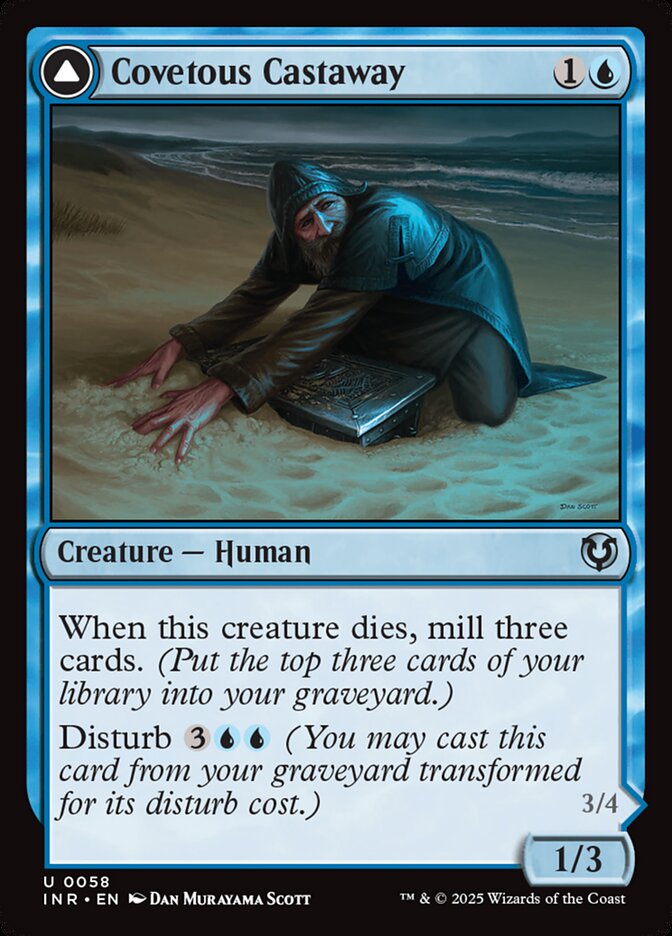 Covetous Castaway // Ghostly Castigator 58 (Innistrad Remastered)  | Good Games Adelaide SA