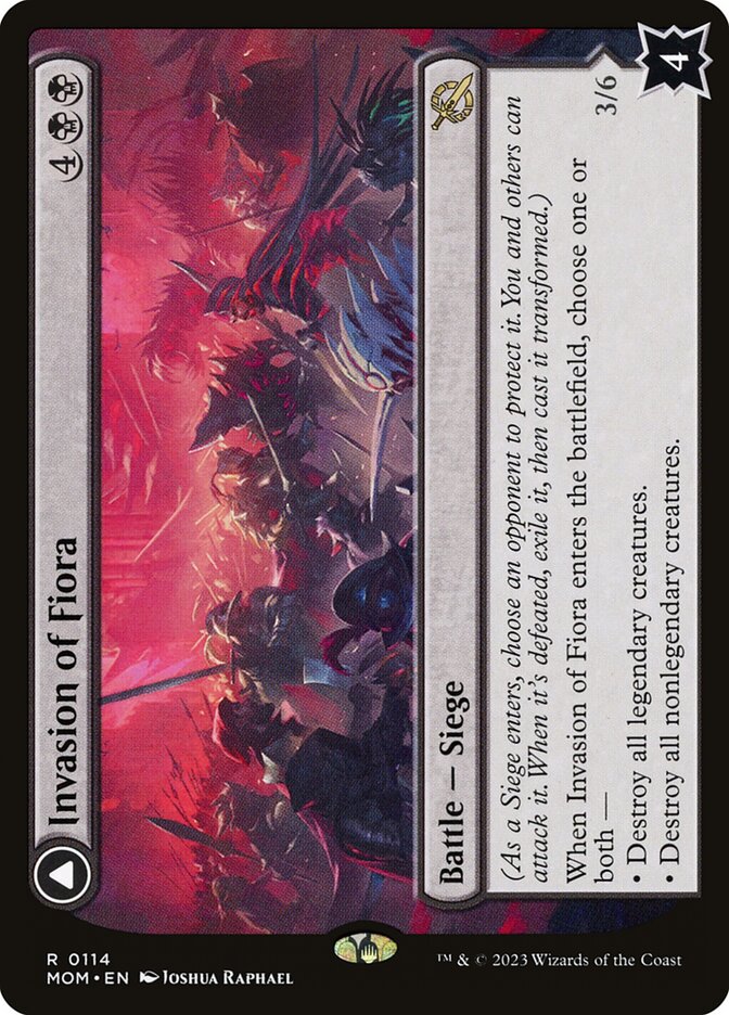 Invasion of Fiora // Marchesa, Resolute Monarch 114 (March of the Machine)  - Foil | Good Games Adelaide SA
