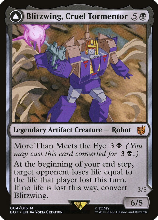 Blitzwing Cruel Tormentor 4 (Universes Beyond: Transformers)  | Good Games Adelaide SA