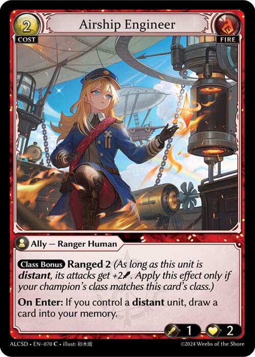 Airship Engineer 070 (Alchemical Revolution Starter Decks)  | Good Games Adelaide SA