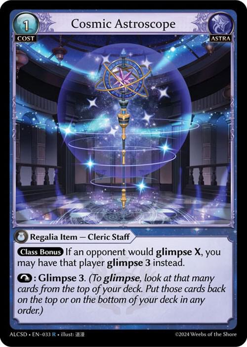 Cosmic Astroscope 033 (Alchemical Revolution Starter Decks)  | Good Games Adelaide SA