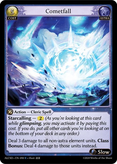 Cometfall 090 (Alchemical Revolution Starter Decks)  | Good Games Adelaide SA