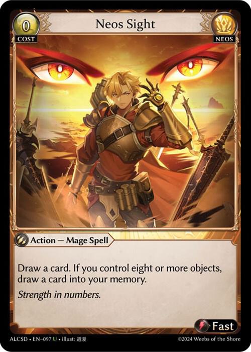 Neos Sight 097 (Alchemical Revolution Starter Decks)  | Good Games Adelaide SA