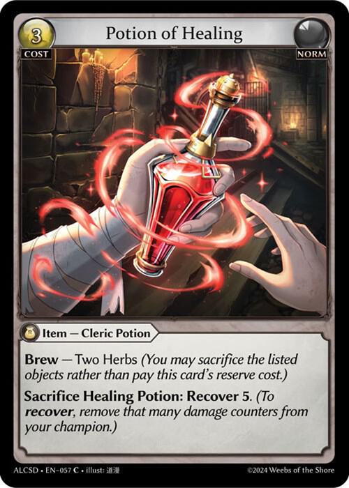 Potion of Healing 057 (Alchemical Revolution Starter Decks)  | Good Games Adelaide SA