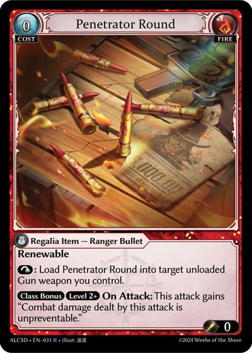 Penetrator Round 031 (Alchemical Revolution Starter Decks)  | Good Games Adelaide SA