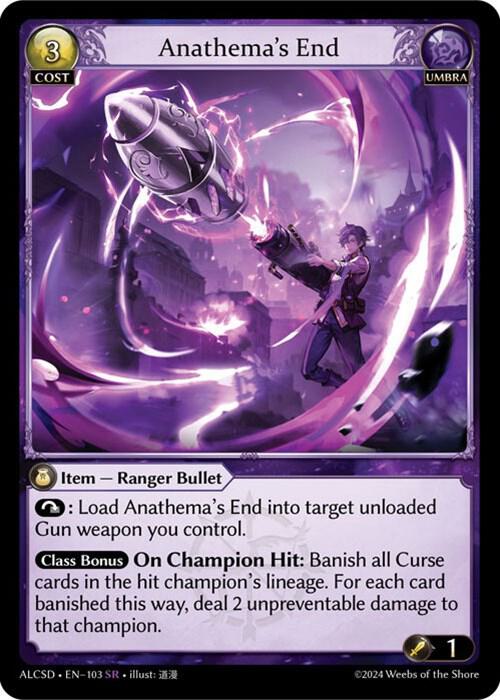 Anathemas End 103 (Alchemical Revolution Starter Decks)  | Good Games Adelaide SA