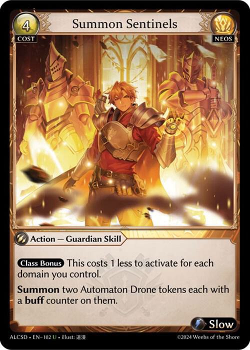 Summon Sentinels 102 (Alchemical Revolution Starter Decks)  | Good Games Adelaide SA