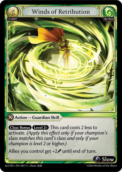 Winds of Retribution 087 (Alchemical Revolution Starter Decks)  | Good Games Adelaide SA