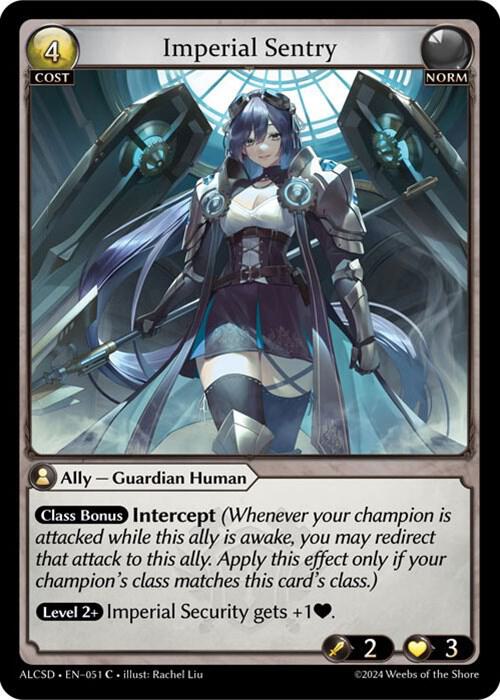 Imperial Sentry 051 (Alchemical Revolution Starter Decks)  | Good Games Adelaide SA