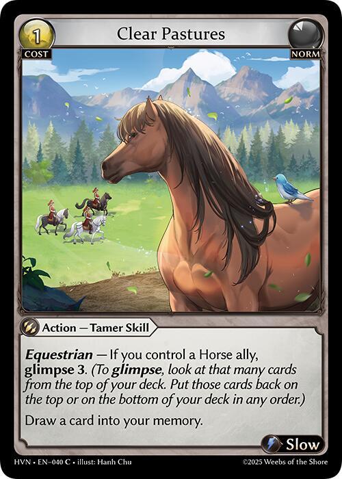 Clear Pastures 040 (Abyssal Heaven)  - Foil | Good Games Adelaide SA