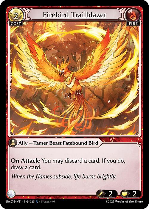 Firebird Trailblazer 025 (Guo Jia Re: Collection, Heaven’s Favored)  | Good Games Adelaide SA