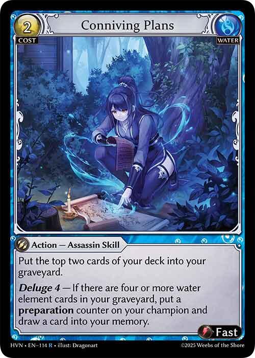 Conniving Plans 114 (Abyssal Heaven)  - Foil | Good Games Adelaide SA