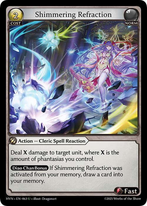 Shimmering Refraction 063 (Abyssal Heaven)  - Foil | Good Games Adelaide SA