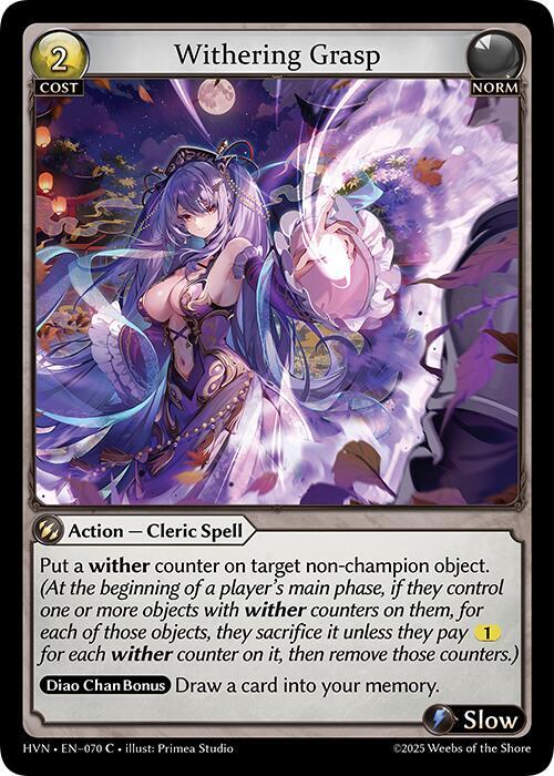Withering Grasp 070 (Abyssal Heaven)  | Good Games Adelaide SA