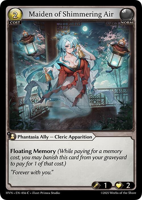 Maiden of Shimmering Air 056 (Abyssal Heaven)  - Foil | Good Games Adelaide SA