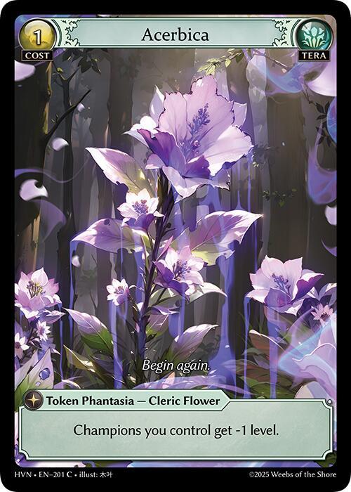 Acerbica 201 (Abyssal Heaven)  - Foil | Good Games Adelaide SA