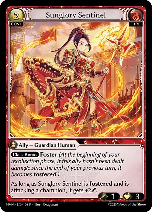 Sunglory Sentinel 106 (Abyssal Heaven)  - Foil | Good Games Adelaide SA