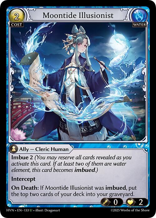 Moontide Illusionist 133 (Abyssal Heaven)  - Foil | Good Games Adelaide SA