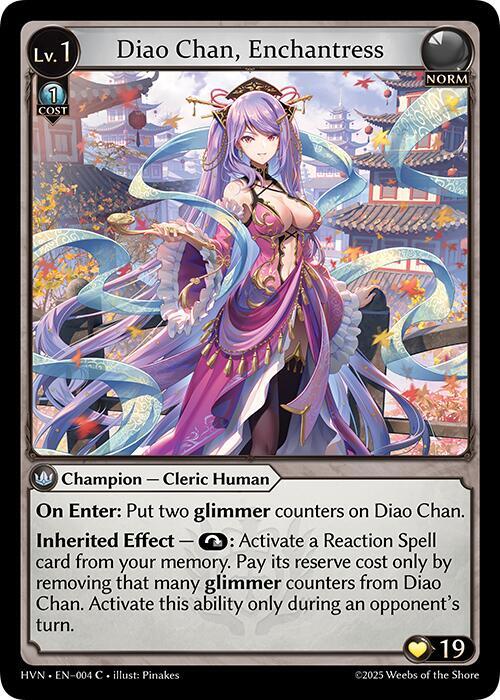 Diao Chan Enchantress 004 (Abyssal Heaven)  | Good Games Adelaide SA