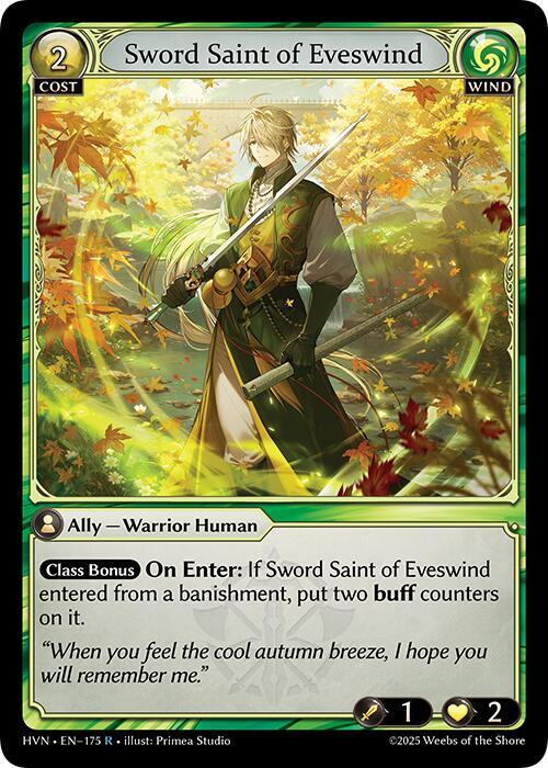 Sword Saint of Eveswind 175 (Abyssal Heaven)  | Good Games Adelaide SA