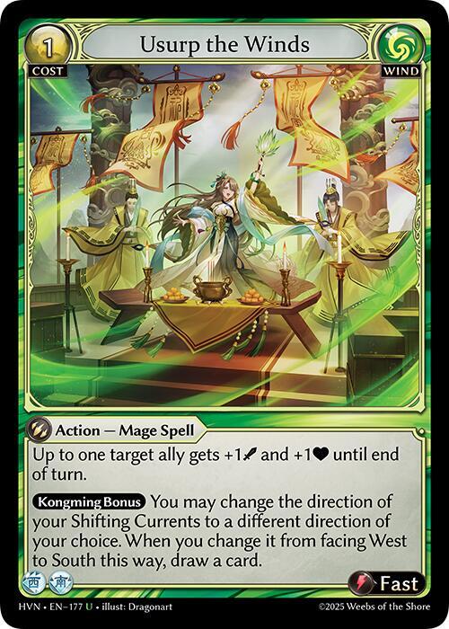 Usurp the Winds 177 (Abyssal Heaven)  - Foil | Good Games Adelaide SA