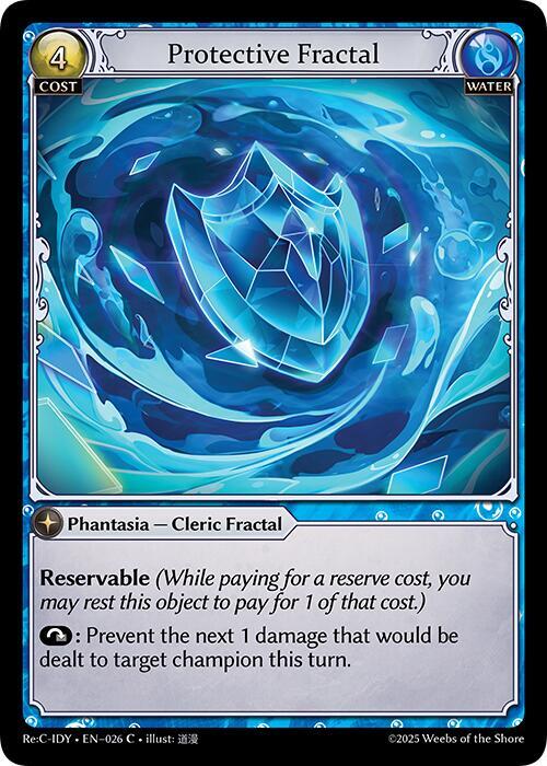 Protective Fractal 026 (Diao Chan Re: Collection, Idyll Corsage)  | Good Games Adelaide SA