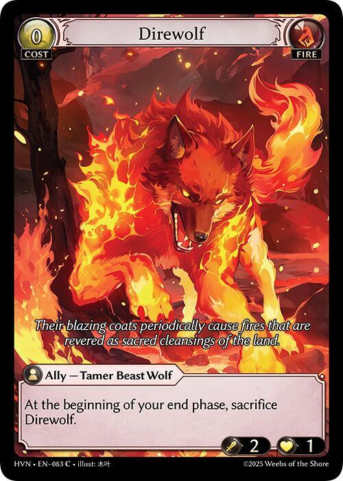 Direwolf 083 (Abyssal Heaven)  - Foil | Good Games Adelaide SA