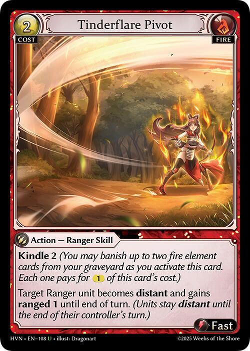 Tinderflare Pivot 108 (Abyssal Heaven)  - Foil | Good Games Adelaide SA