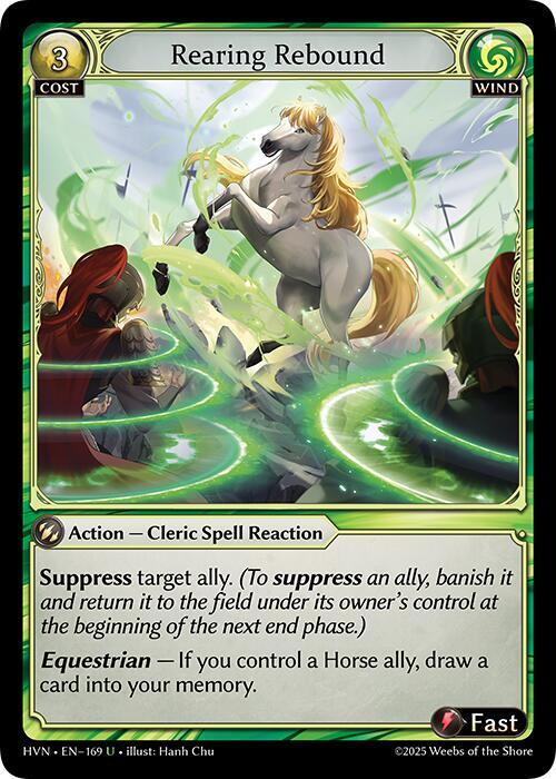 Rearing Rebound 169 (Abyssal Heaven)  - Foil | Good Games Adelaide SA