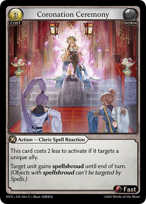 Coronation Ceremony 041 (Abyssal Heaven)  | Good Games Adelaide SA