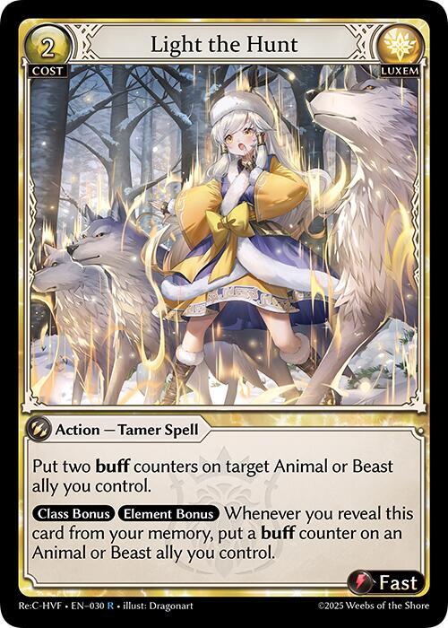 Light the Hunt 030 (Guo Jia Re: Collection, Heaven’s Favored)  | Good Games Adelaide SA