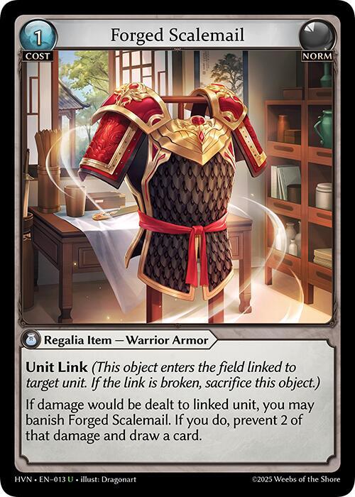 Forged Scalemail 013 (Abyssal Heaven)  - Foil | Good Games Adelaide SA