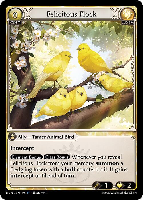 Felicitous Flock 195 (Abyssal Heaven)  - Foil | Good Games Adelaide SA