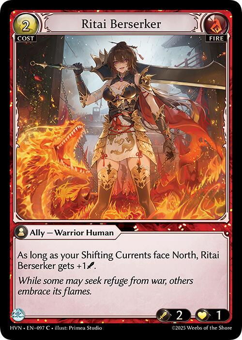 Ritai Berserker 097 (Abyssal Heaven)  - Foil | Good Games Adelaide SA