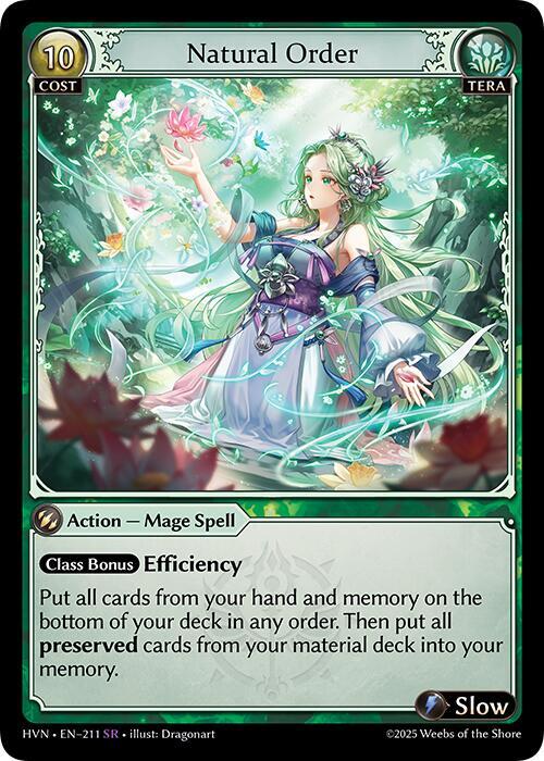 Natural Order 211 (Abyssal Heaven)  - Foil | Good Games Adelaide SA