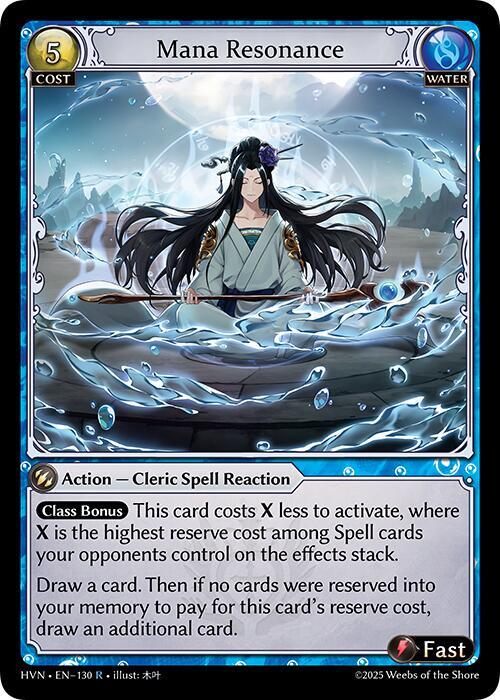 Mana Resonance 130 (Abyssal Heaven)  - Foil | Good Games Adelaide SA