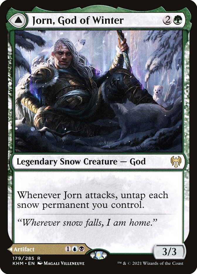 Jorn, God of Winter // Kaldring, the Rimestaff 179 (Kaldheim)  | Good Games Adelaide SA