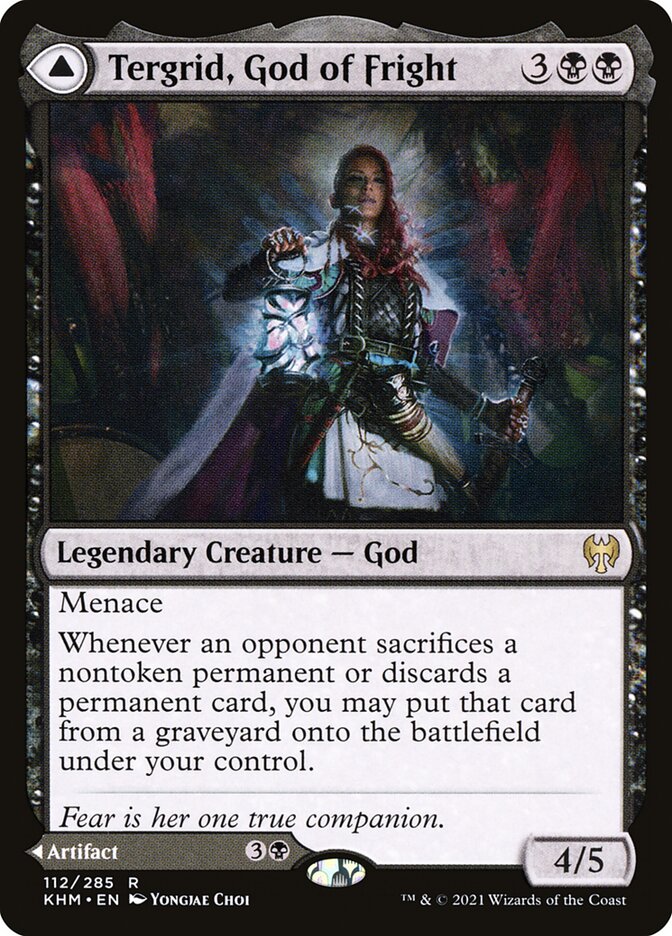 Tergrid, God of Fright // Tergrid's Lantern 112 (Kaldheim)  - Foil | Good Games Adelaide SA