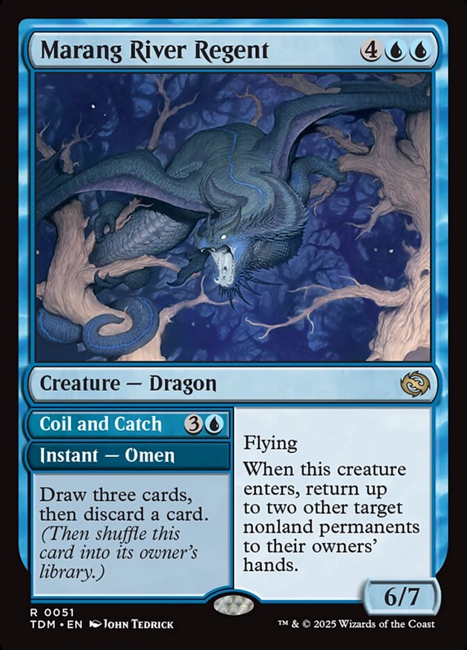 Marang River Regent // Coil and Catch 51 (Tarkir: Dragonstorm)  | Good Games Adelaide SA