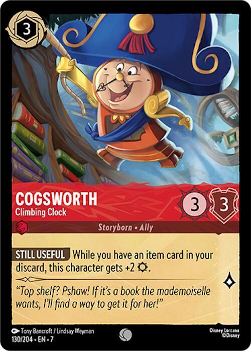 Cogsworth Climbing Clock 130/204 (Archazia's Island)  | Good Games Adelaide SA