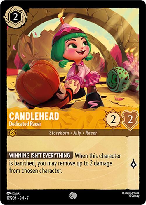 Candlehead Dedicated Racer 17/204 (Archazia's Island)  - Cold Foil | Good Games Adelaide SA