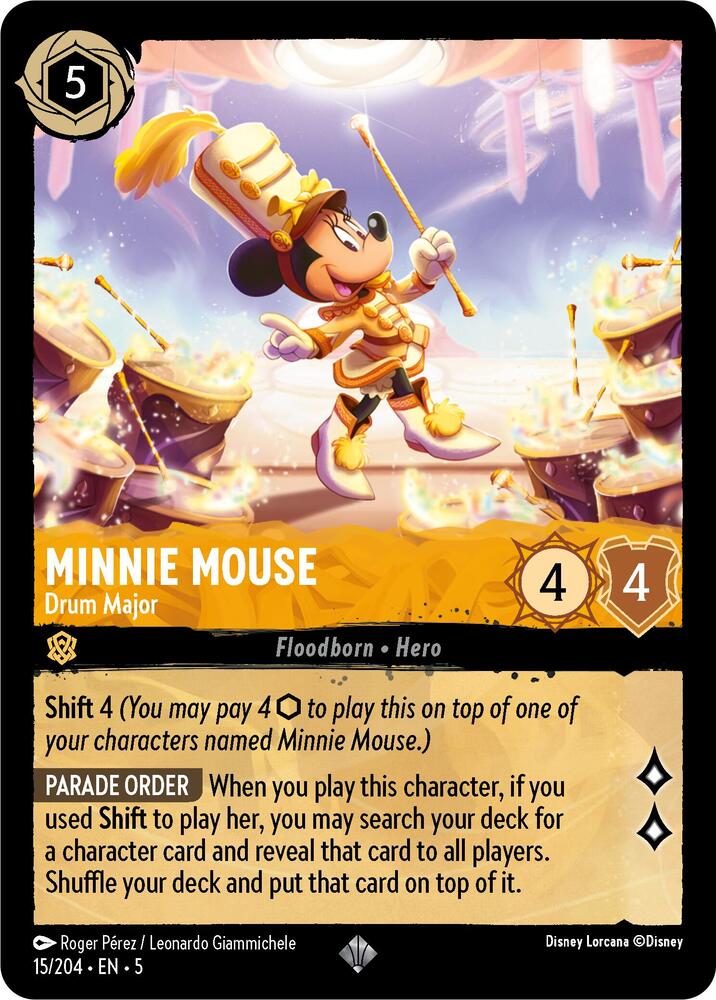 Minnie Mouse Drum Major 15/204 (Shimmering Skies)  | Good Games Adelaide SA