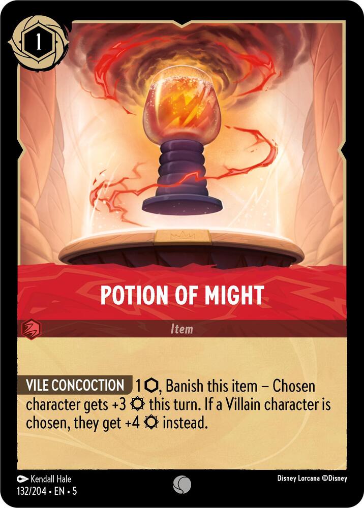 Potion of Might 132/204 (Shimmering Skies)  | Good Games Adelaide SA