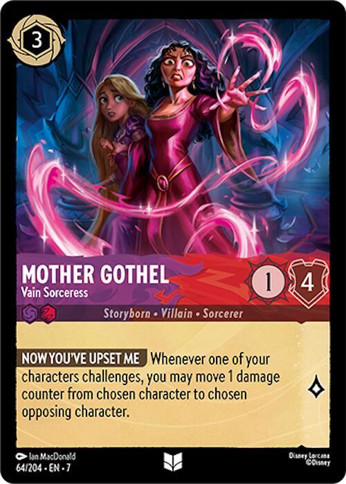 Mother Gothel Vain Sorceress 64/204 (Archazia's Island)  | Good Games Adelaide SA