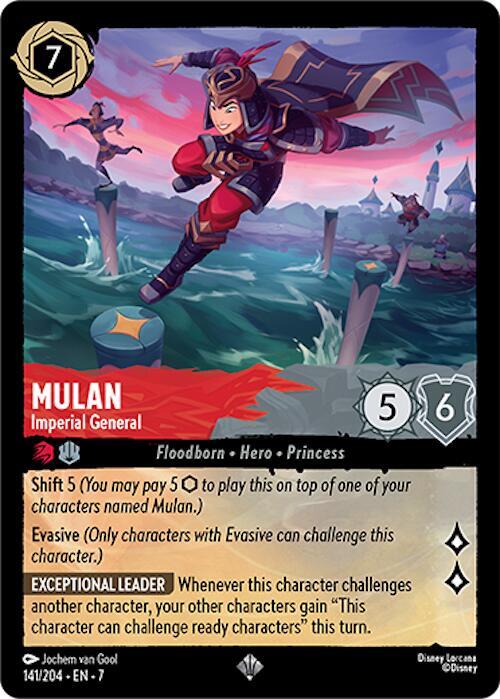 Mulan Imperial General 141/204 (Archazia's Island)  | Good Games Adelaide SA