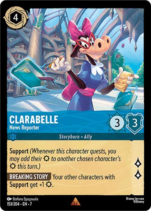 Clarabelle News Reporter 153/204 (Archazia's Island)  | Good Games Adelaide SA