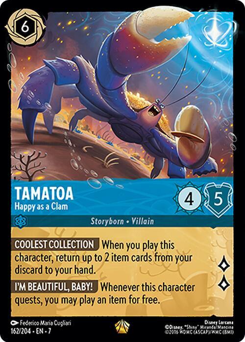 Tamatoa Happy as a Clam 162/204 (Archazia's Island)  | Good Games Adelaide SA