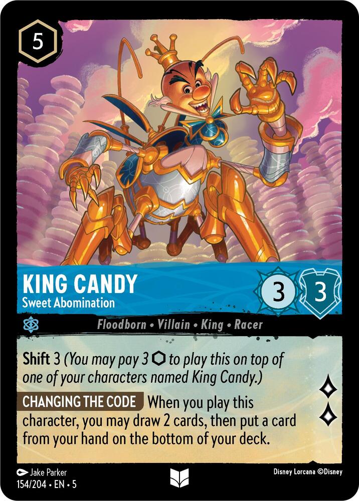 King Candy Sweet Abomination 154/204 (Shimmering Skies)  | Good Games Adelaide SA