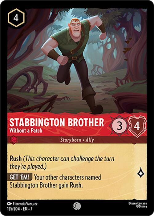 Stabbington Brother Without a Patch 125/204 (Archazia's Island)  | Good Games Adelaide SA