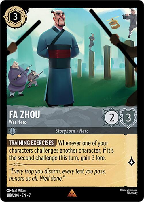Fa Zhou War Hero 188/204 (Archazia's Island)  | Good Games Adelaide SA